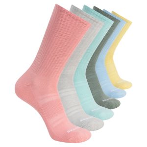 Skechers 6 Pack Large Core Crew Socks