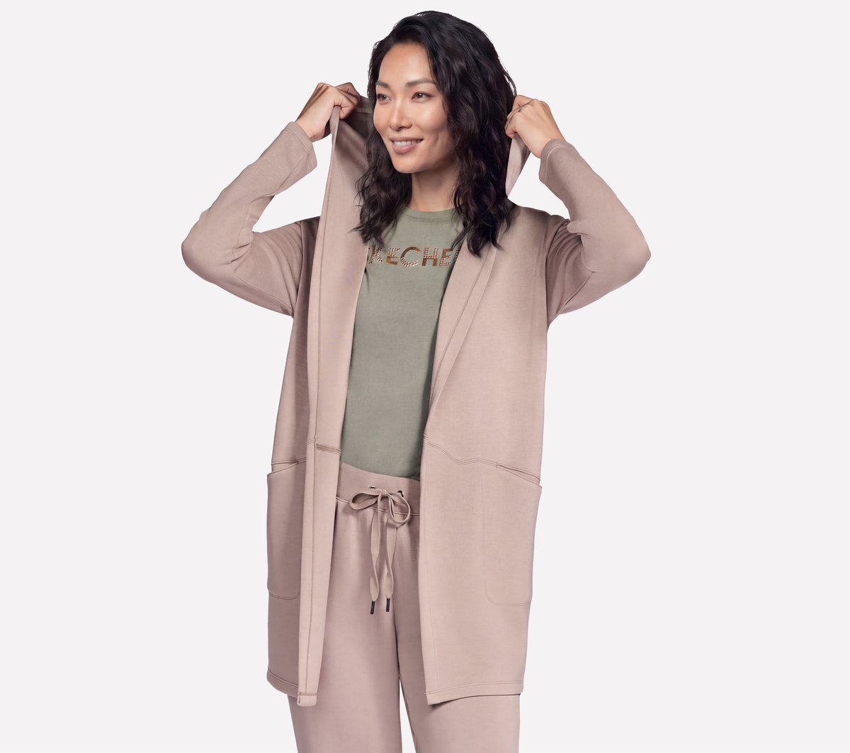 Skechers Cozy Luxe Restful Hoodigan
