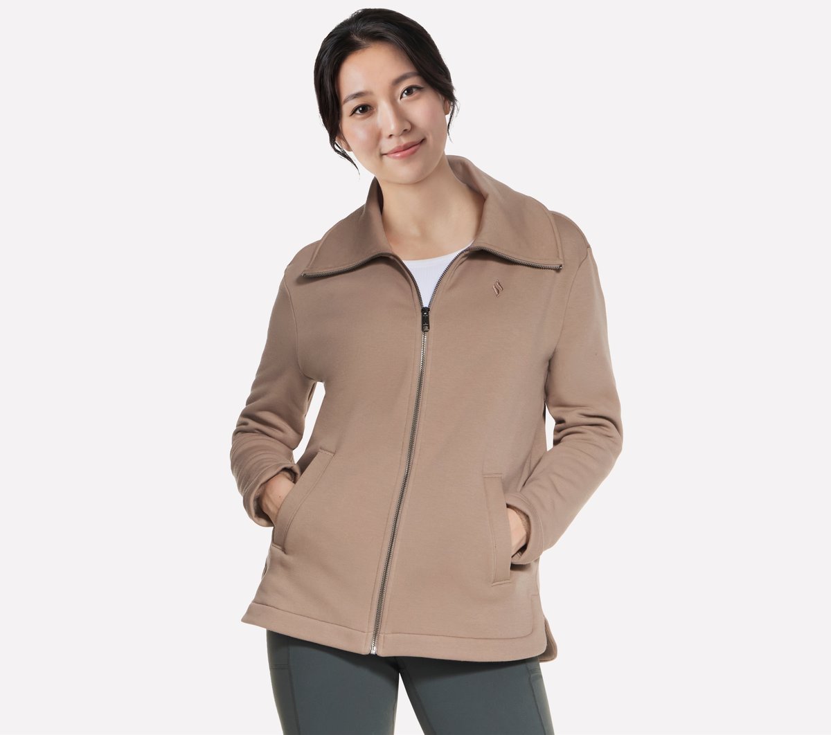 Skechers GO SNUGGLE Tunic Full Zip Jacket