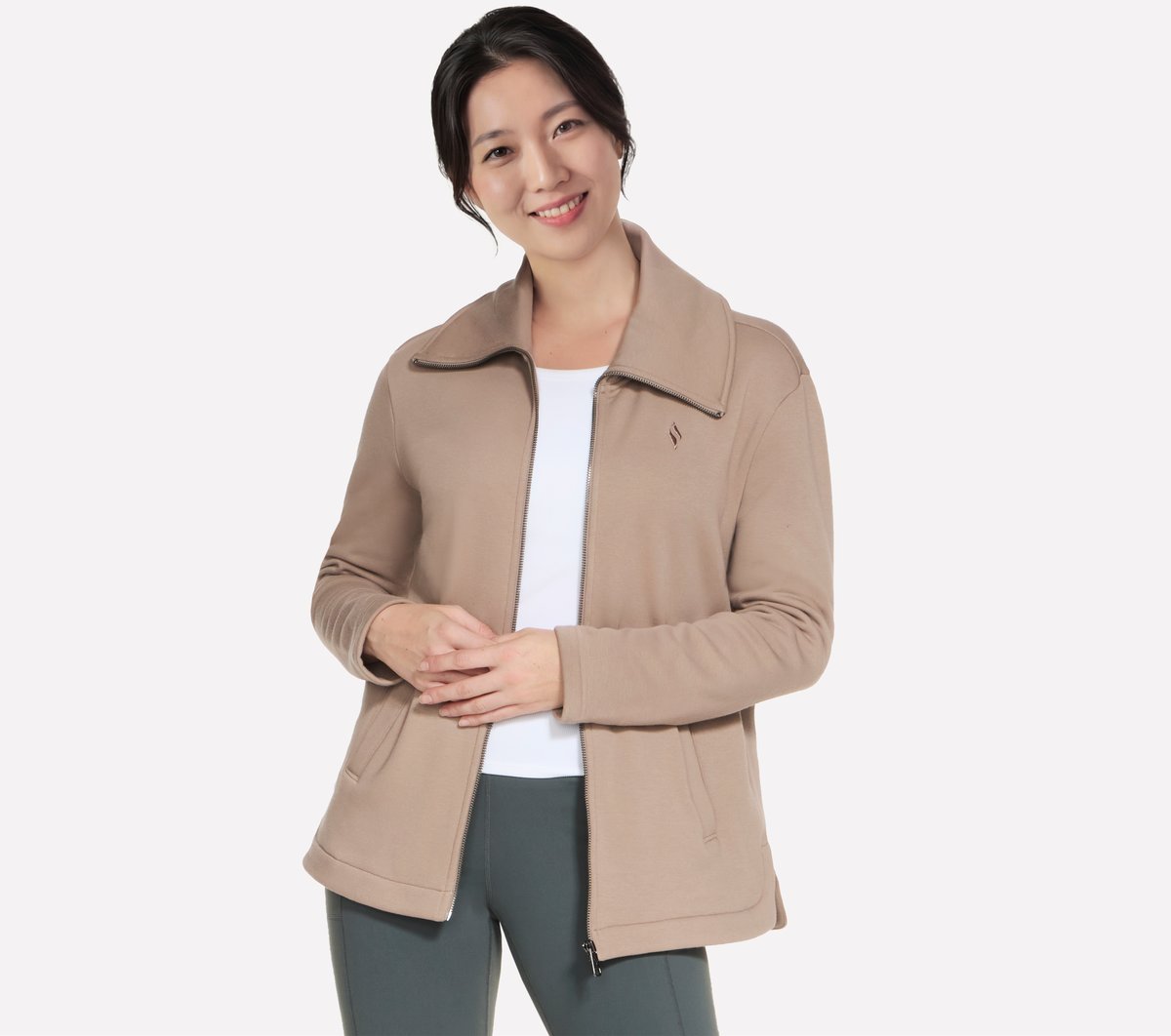 Skechers GO SNUGGLE Tunic Full Zip Jacket