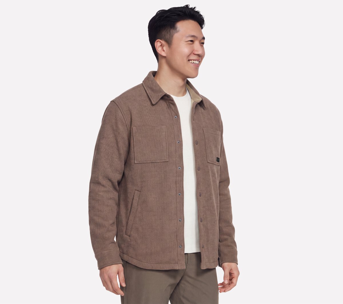 Skechers Sherpa Lined Quilted Jacket