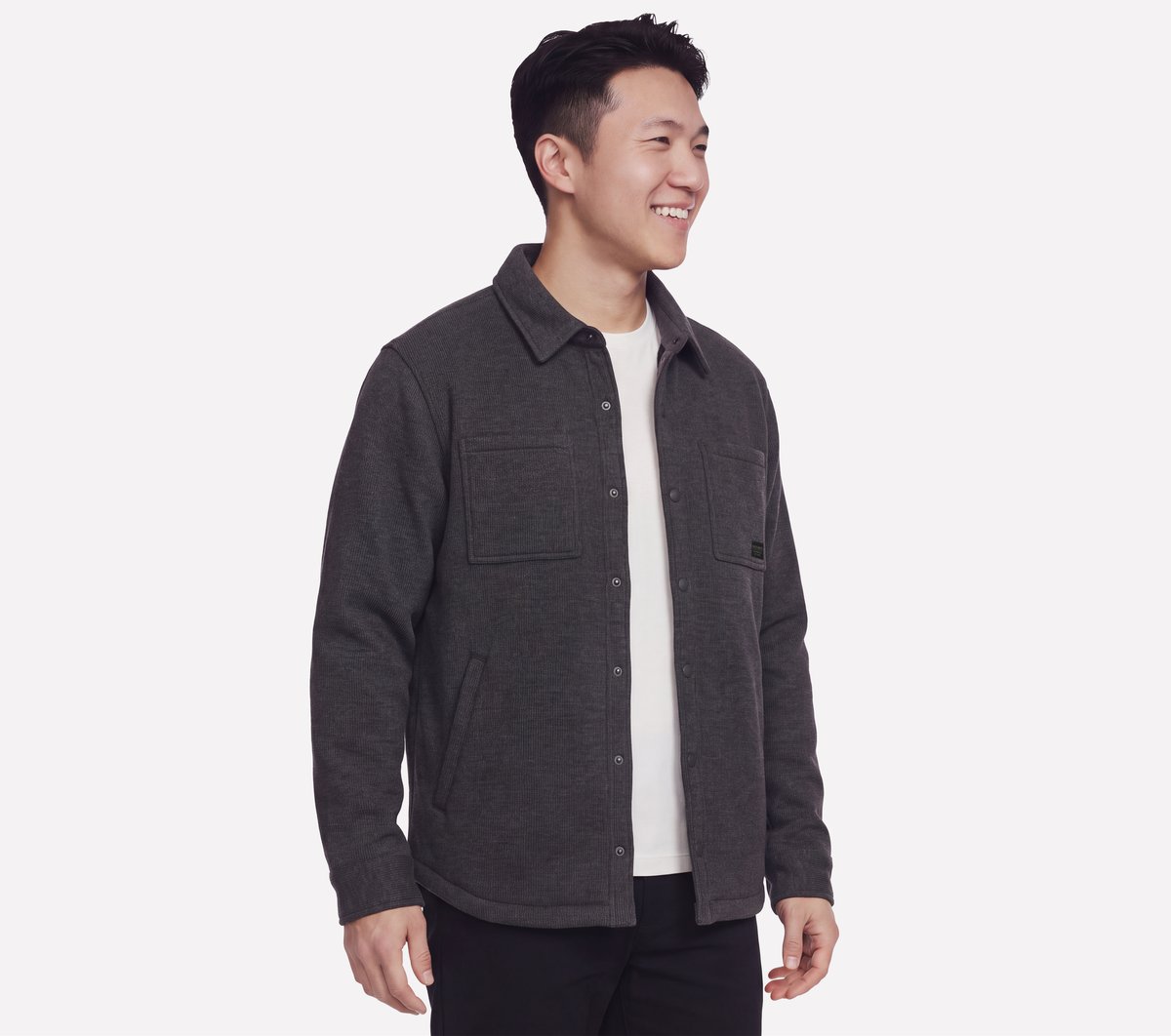Skechers Sherpa Lined Quilted Jacket