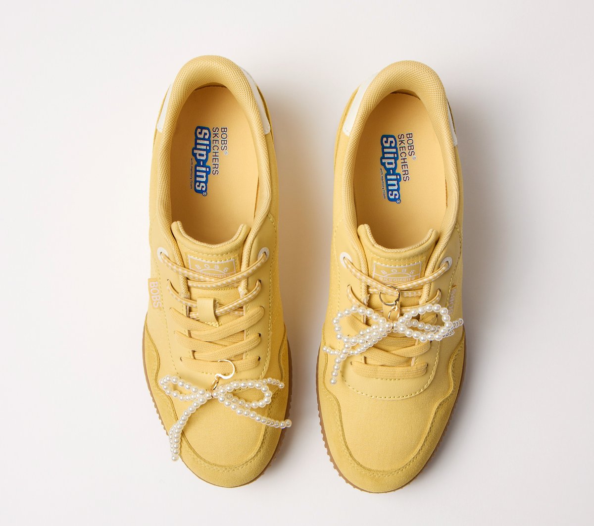 Skechers Shoelaces With Charm Set - Pearl Bow