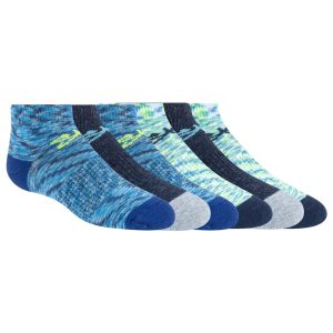 Skechers 6 Pack Space Dye Low Cut Socks