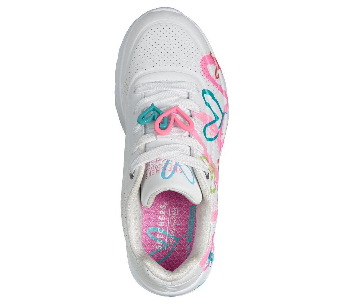 Skechers JGoldcrown: UNO Lite - Flutter Hearts