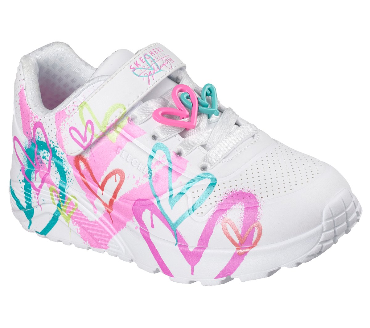 Skechers JGoldcrown: UNO Lite - Heart Status