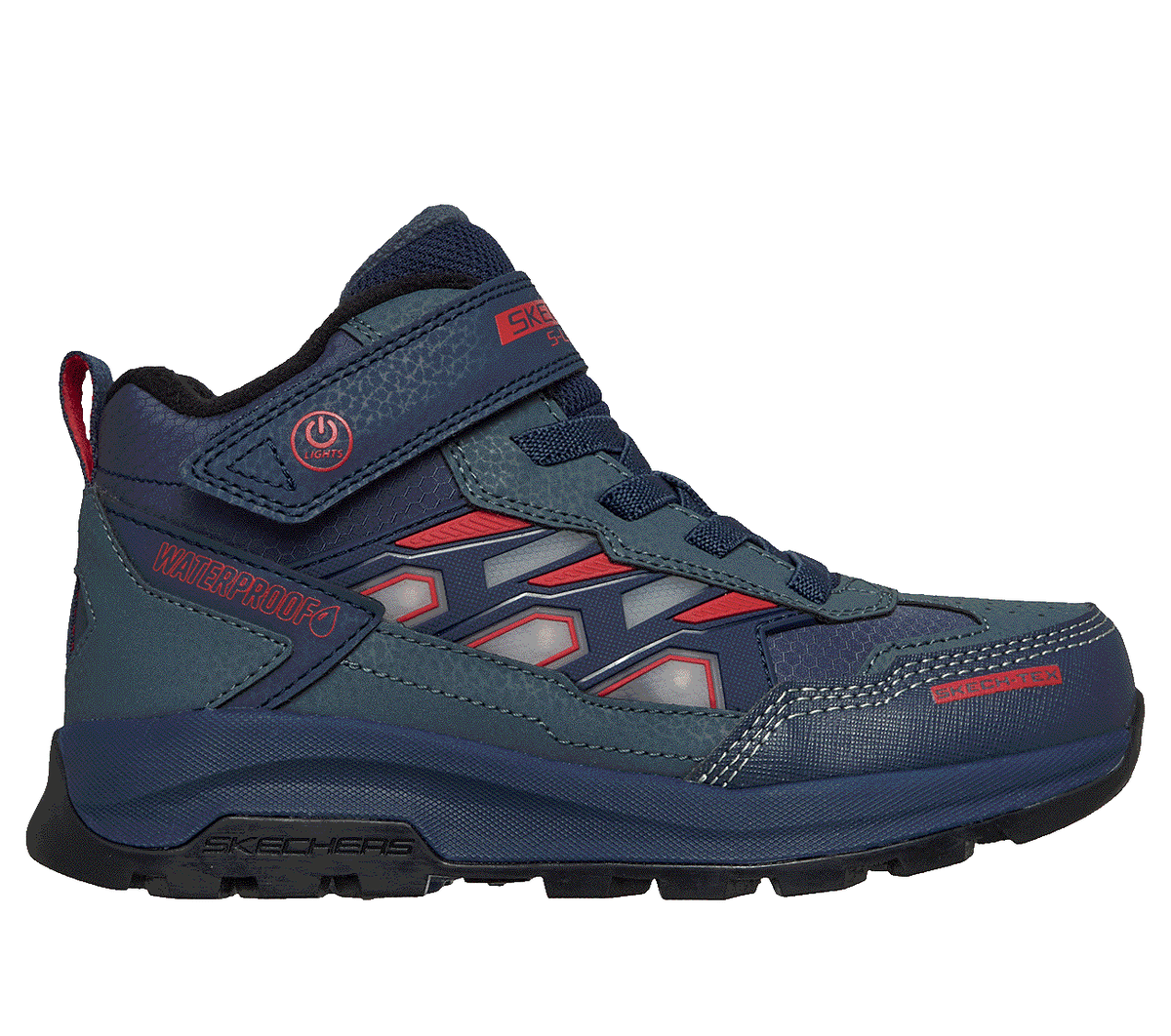 Skechers S-Lights Waterproof: Storm Blazer - Glow Trail