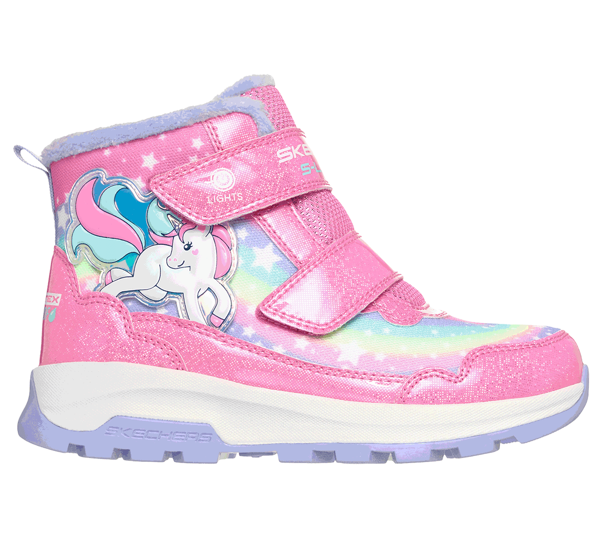 Skechers S-Lights Waterproof: Storm Blazer - Snuggle Splash