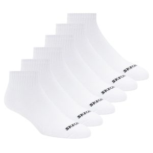 Skechers 6 Pack Core Quarter Medium Socks