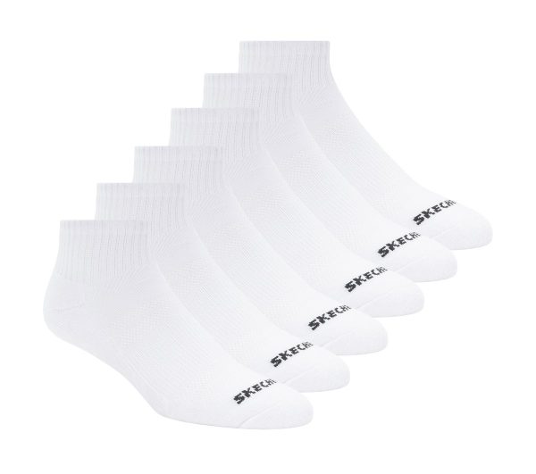 Skechers 6 Pack Core Quarter Medium Socks
