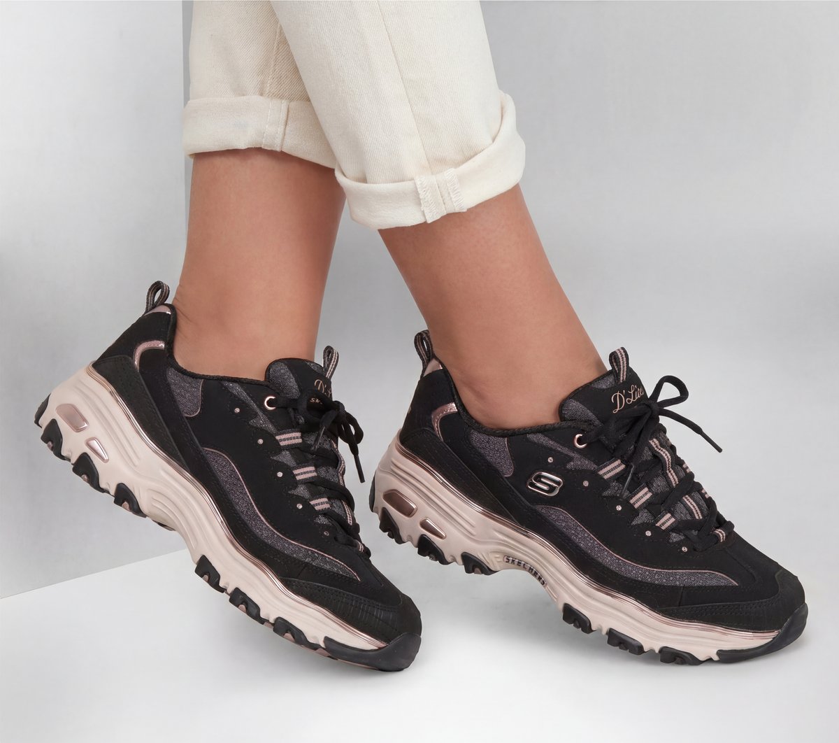 Skechers D'Lites - Chrome Wave