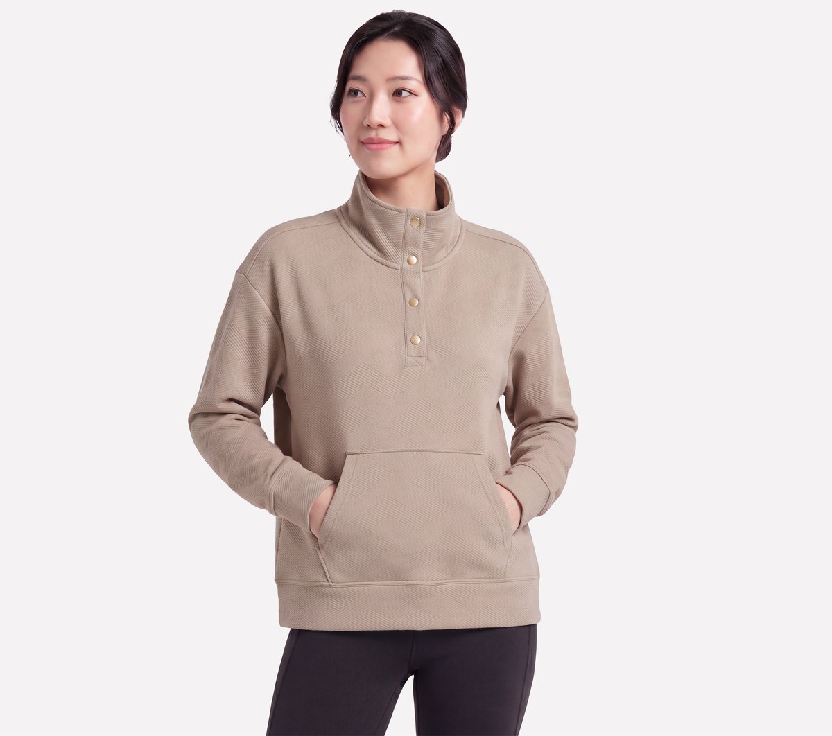 Skechers GO WALK Everywhere 1/4 Snap Pullover