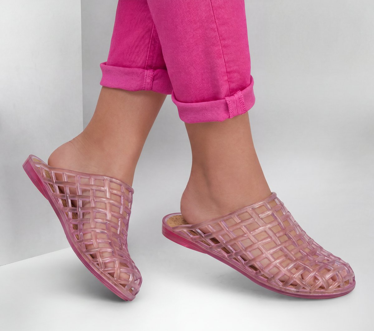 Skechers Jammin Berry - Candy Clear